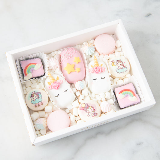 Pink Unicorn Cakesicle Set In Gift Box | $48.80 Nett