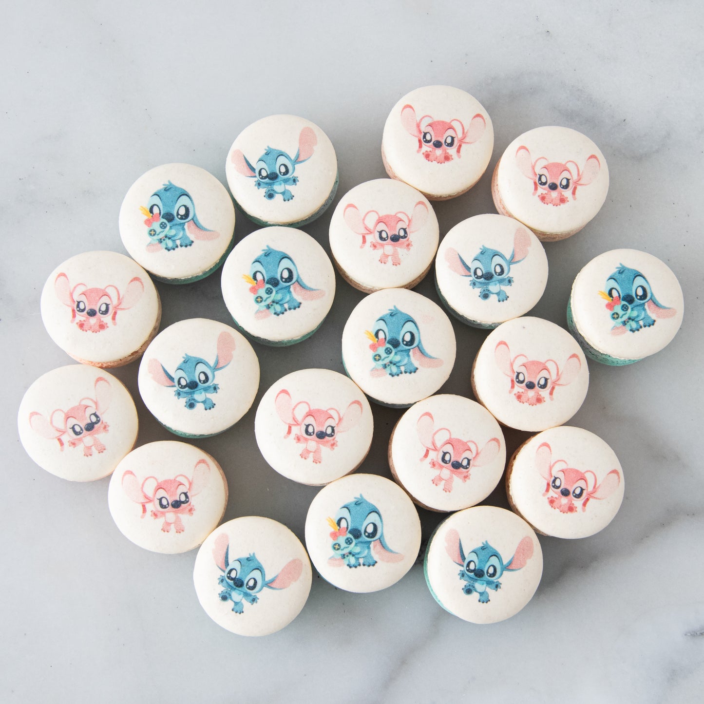 Disney Stitch 20in1 Printed Macaron | $58.80 Nett