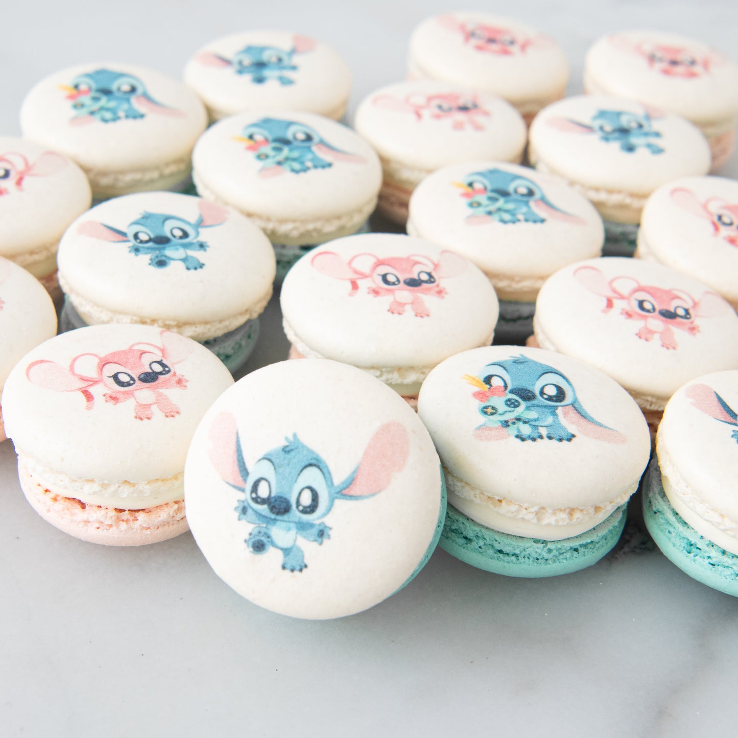 Disney Stitch 20in1 Printed Macaron | $58.80 Nett