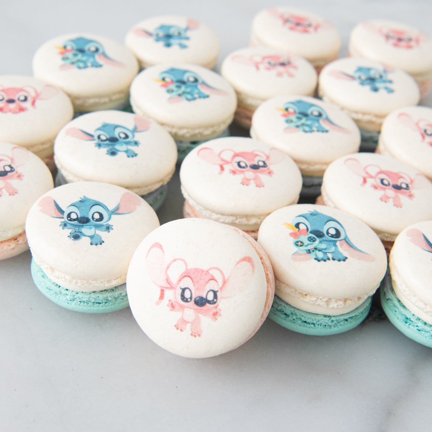 Disney Stitch 20in1 Printed Macaron | $58.80 Nett