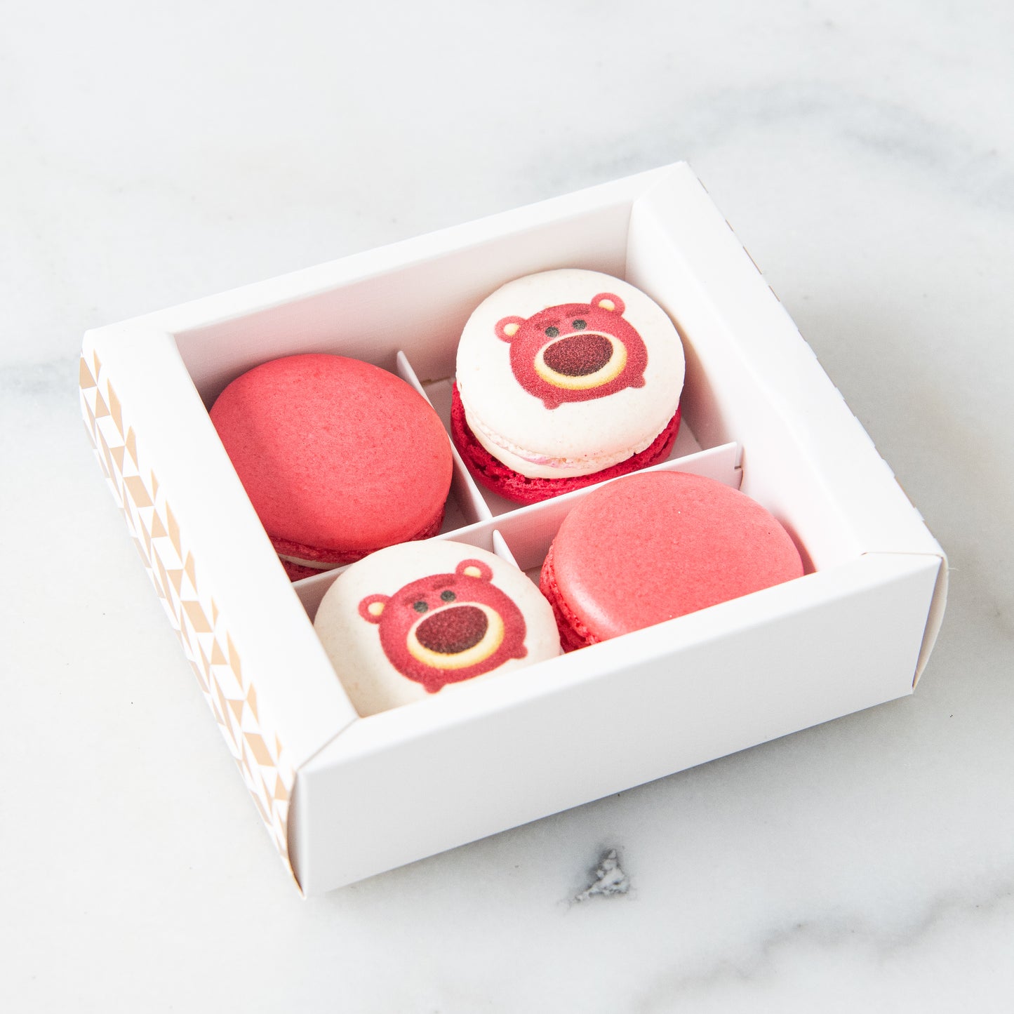 Disney Lotso 4pcs Printed Macaron Set | $9.80 Nett