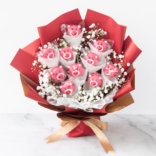 Disney Lotso Macaron Bouquet Set | $128 Nett