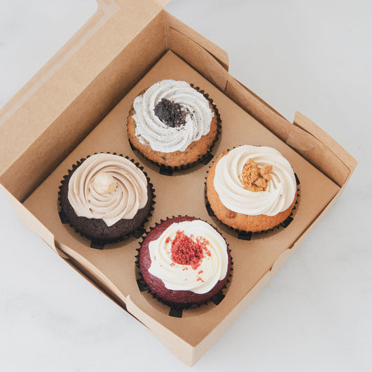 Perfect 4pcs snuggle bites Cupcakes |  $15.80 Only