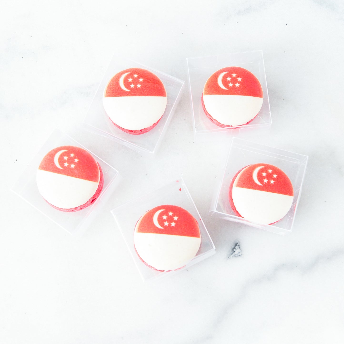 Happy National Day | Bundle of 10x 1pc Singapore Flag | $43.80 nett