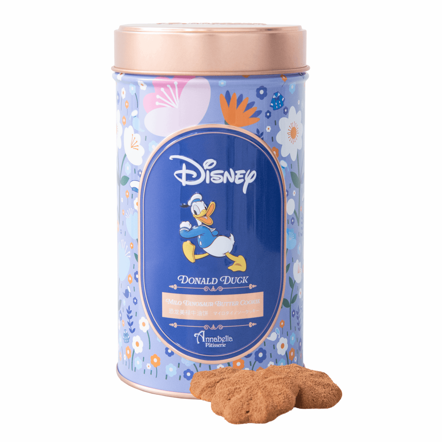 Disney Donald Duck Cookie Tin - Milo Dinosaur Butter Cookie | Limited 100 | S$10 (u.p $28)