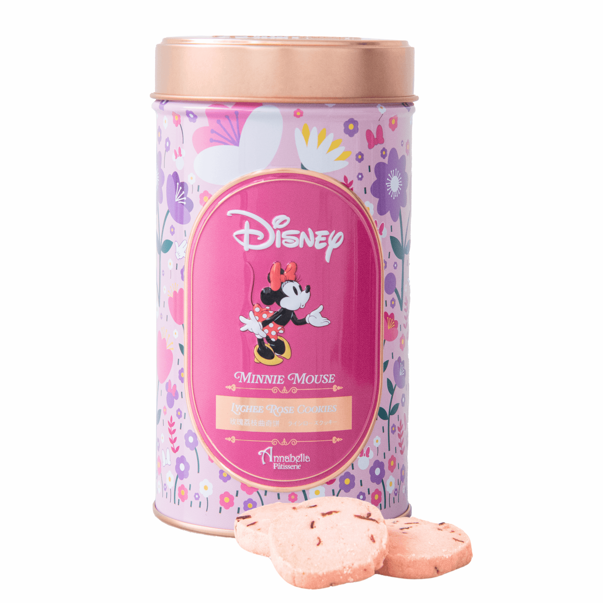 Disney Minnie Mouse Cookie Tin - Lychee Rose Cookie | Limited 100 | S$10 (u.p $28)