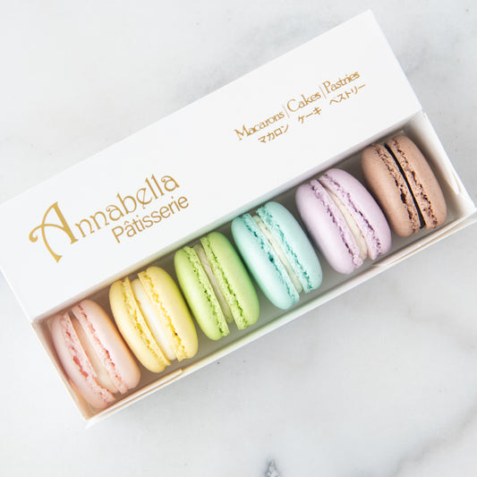 10.10 Sales! 6PCS Macarons in Gift Box (Classic 1) | in Gift Box and Paper Bag | Perfect Gift Choice | $10.10 only (u.p. $23.90)