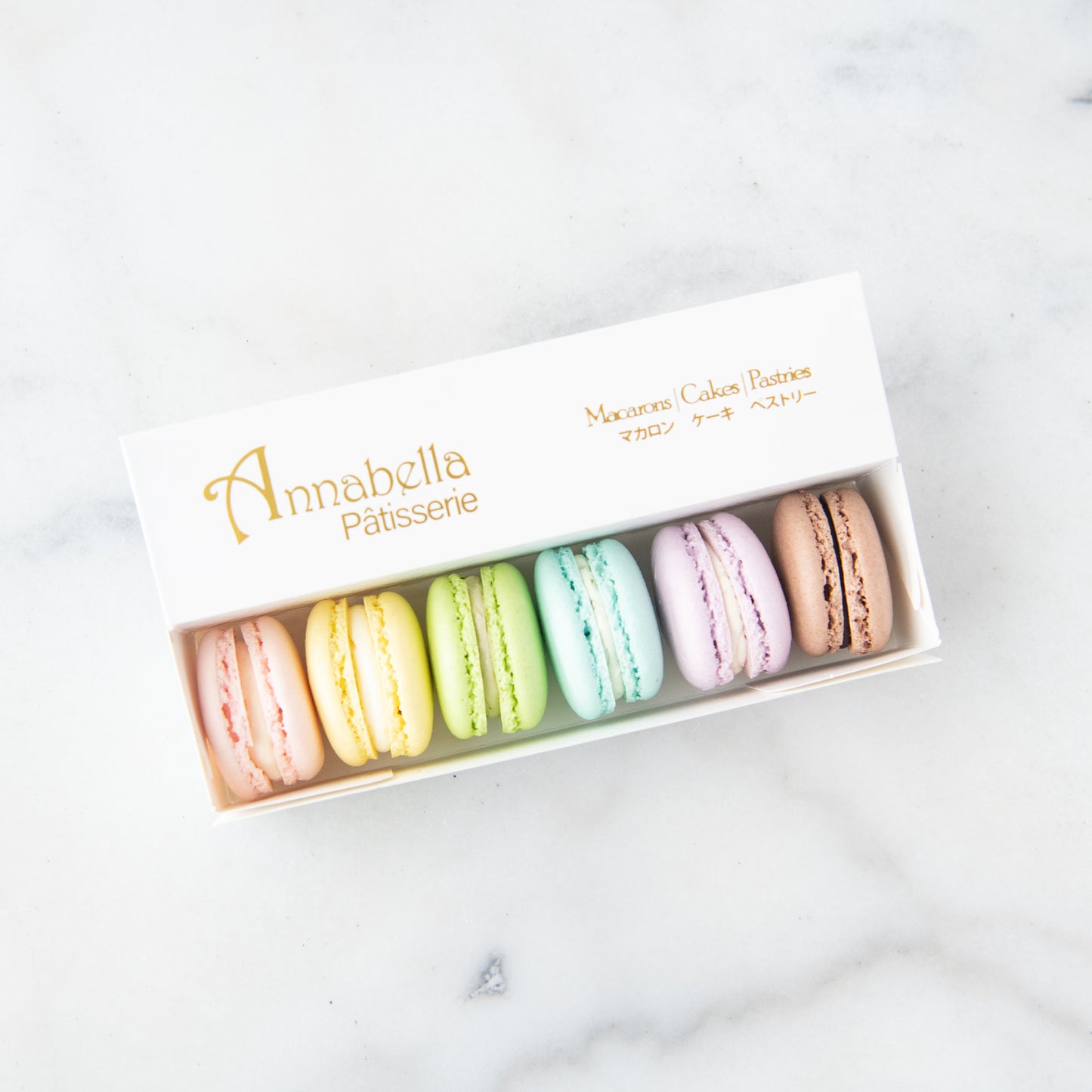 10.10 Sales! 6PCS Macarons in Gift Box (Classic 1) | in Gift Box and Paper Bag | Perfect Gift Choice | $10.10 only (u.p. $23.90)