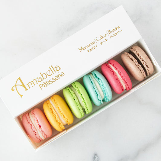 Sales! | 6PCS Macarons in Gift Box (Premium 1) | Special  Price S$11.11 Only!