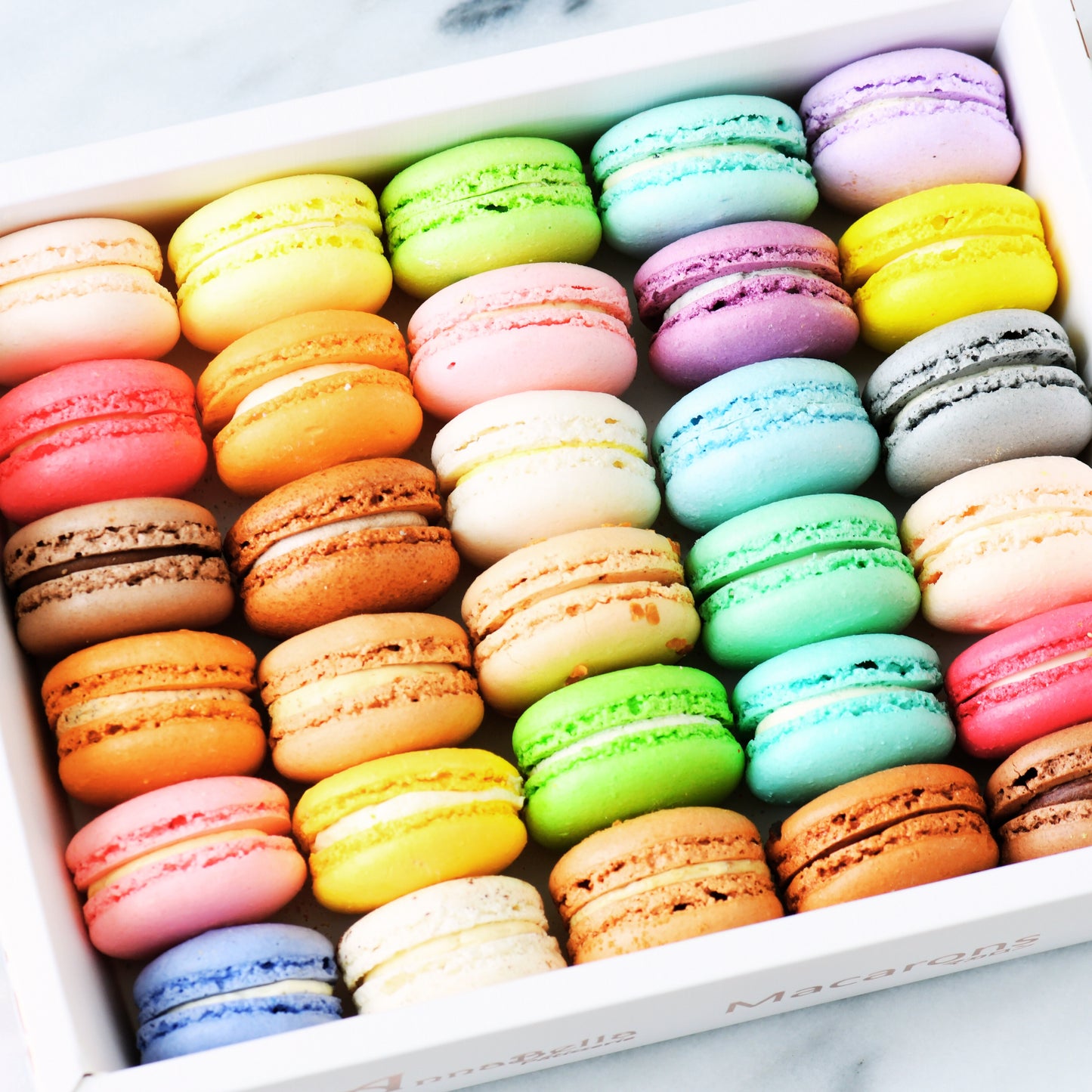 Macarons 1pc x 20 Packs (Individually Packed Assorted Flavours) | Halal Certified | Limited Qty 1st 100 Order | $39.80