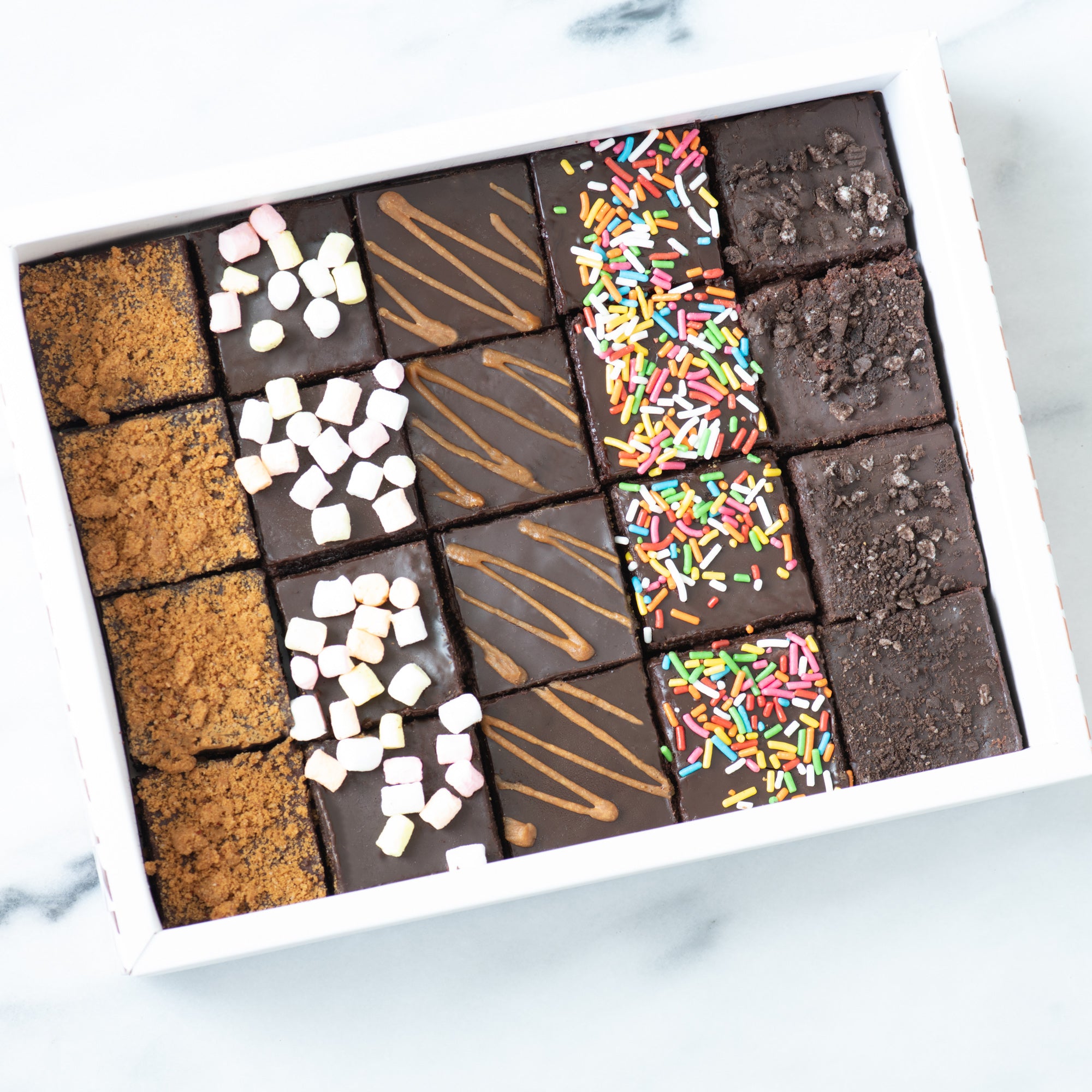 Brownies 20 pcs (5 Flavours x 4pcs) Limited Qty 1st100 23.80 Only
