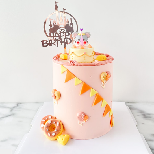 Customized Cake- Happy Mouse Cake