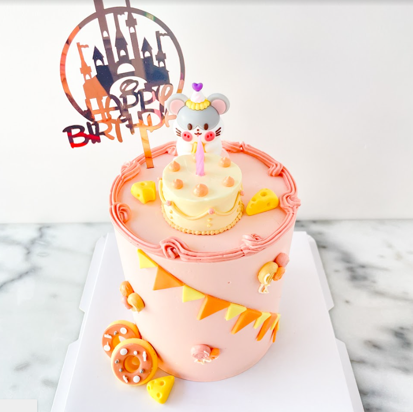 Customized Cake- Happy Mouse Cake