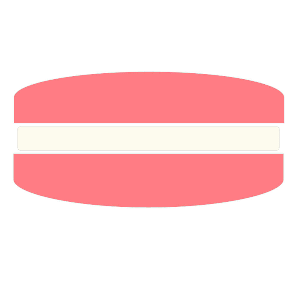 Classic Macaron - Strawberry (1pc)