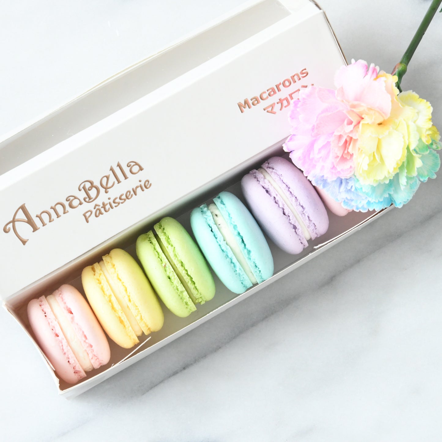 10.10 Sales! 6PCS Macarons in Gift Box (Classic 1) | in Gift Box and Paper Bag | Perfect Gift Choice | $10.10 only (u.p. $23.90)