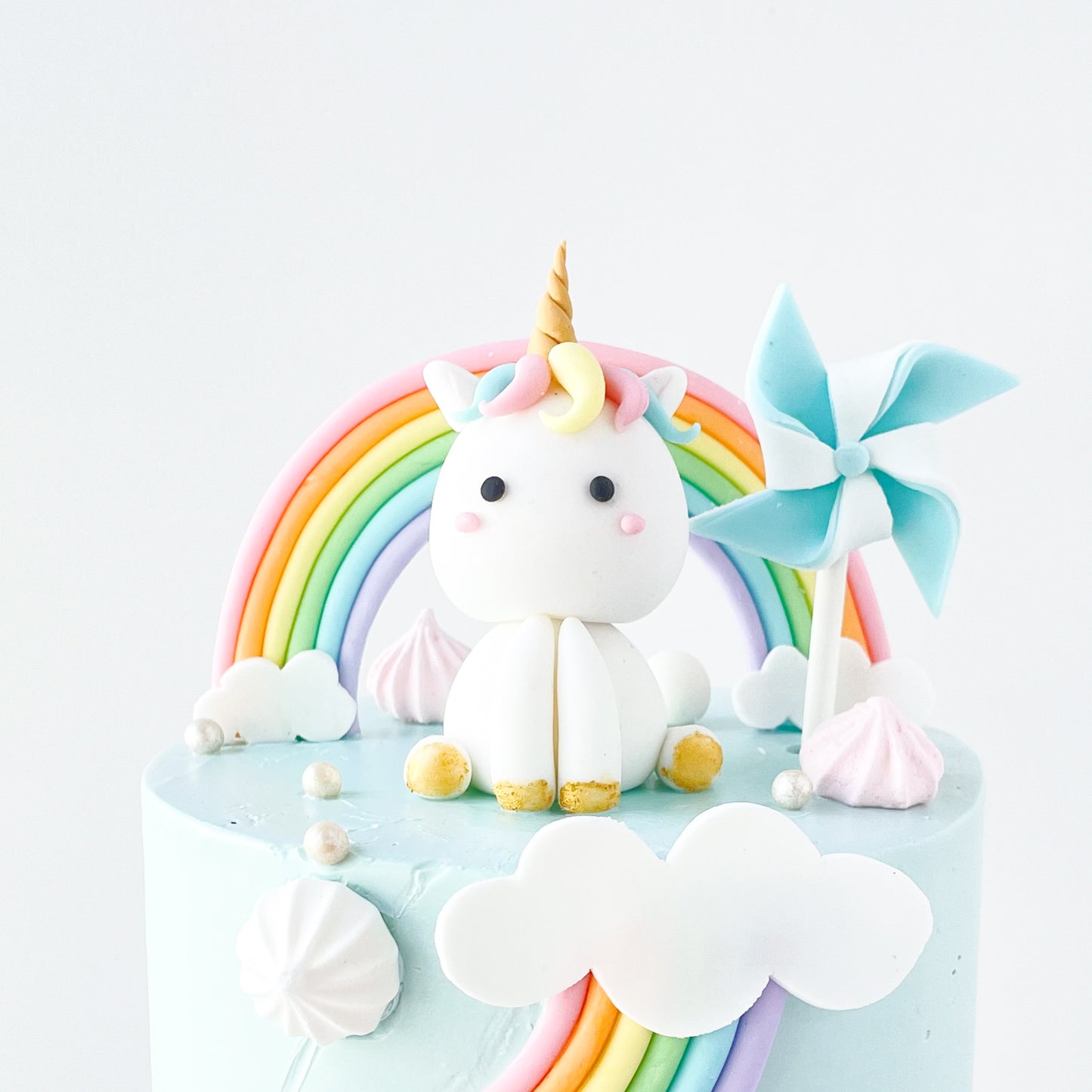 Customized Cake - Unicorn Rainbow Cake