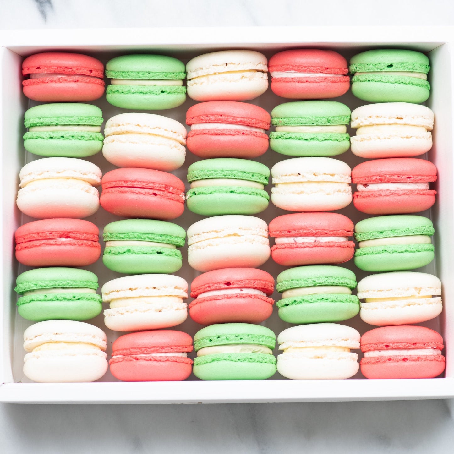 Ho ho ho! Merry Christmas I 30 pieces Christmas Macarons Gift Set | $72 Nett