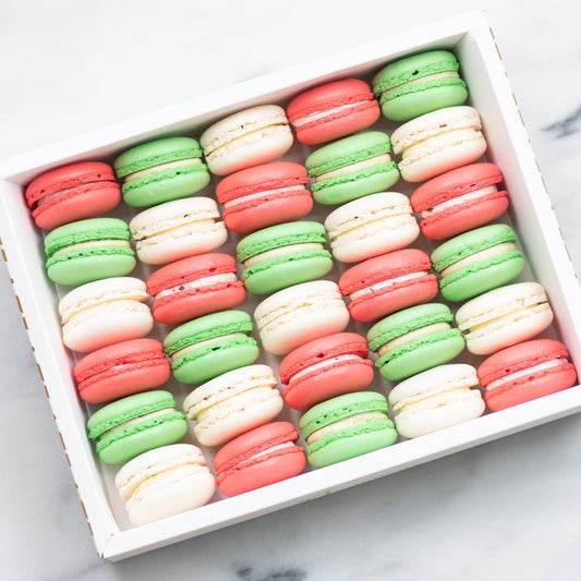 Ho ho ho! Merry Christmas I 30 pieces Christmas Macarons Gift Set | $72 Nett