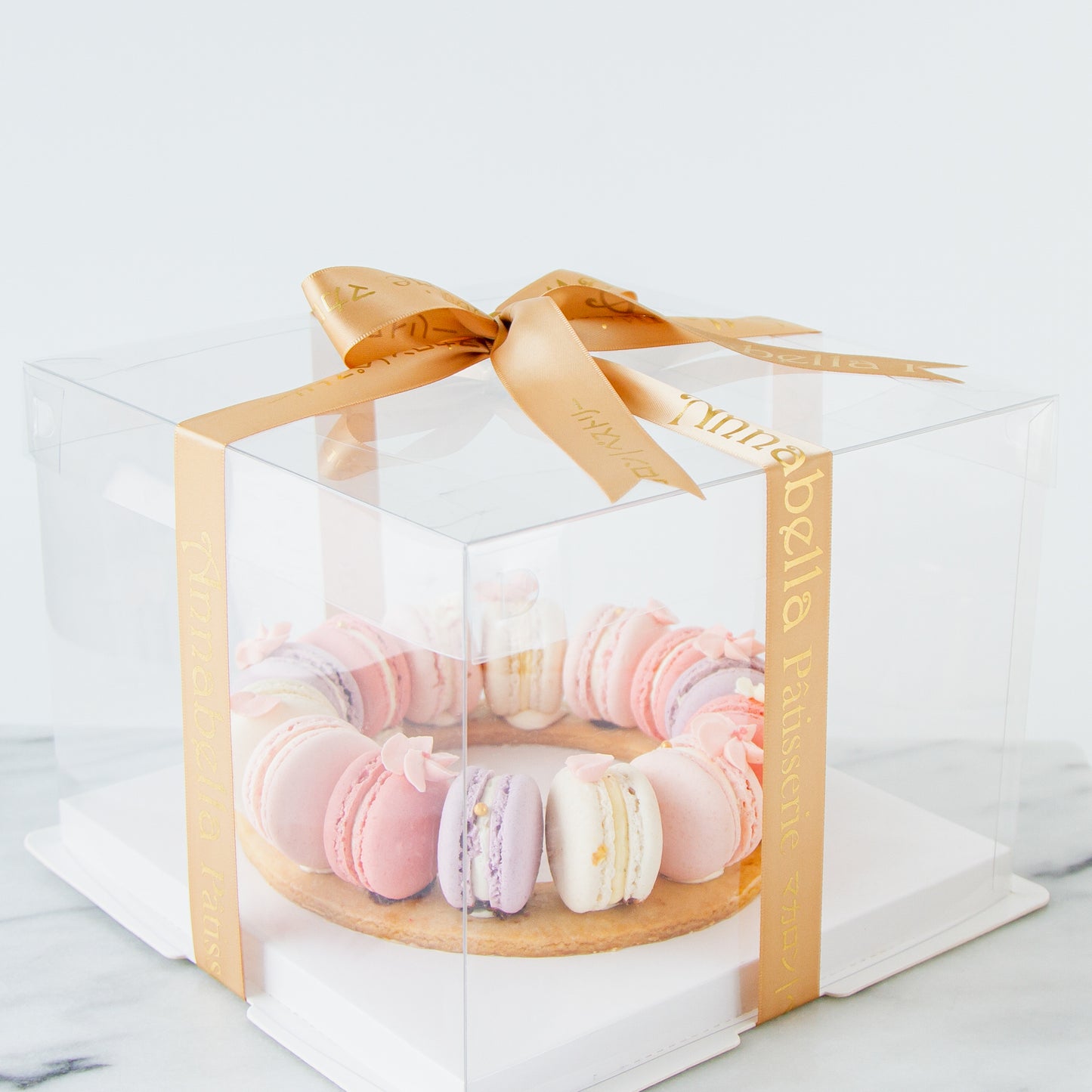 Pretty Pink Macaron Ring (14pcs) | S$55.80 nett (Next available date: 14 MAY 2025)