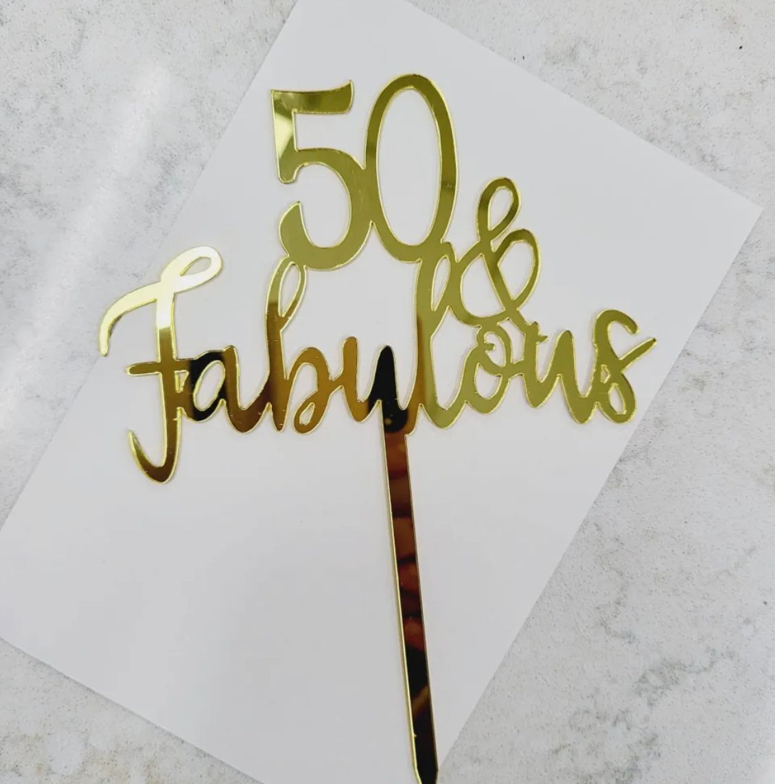 50 Fabulous Topper