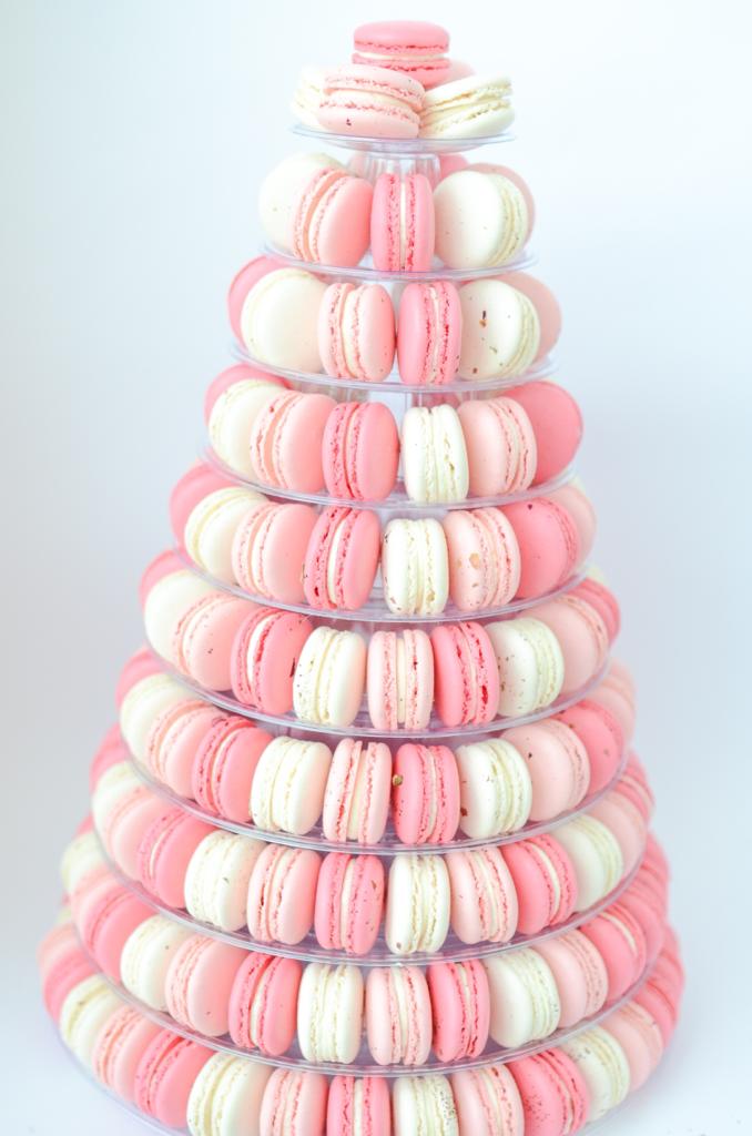 10-Tier Grand Macaron Tower  | Includes Free Tower | Grand Luxury Display of Macarons