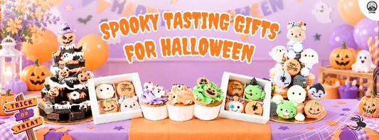 Halloween Macarons Gift Box for a Spooktacular Celebration