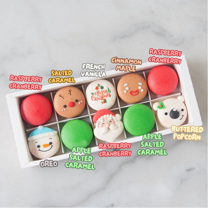 Ho ho ho! Merry Christmas | 10in1 Holiday Delight Macaron | $39.90 Nett