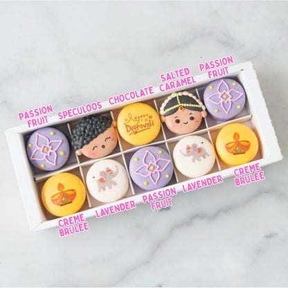Happy Deepavali | Sweet Memories 10in1 Macarons set | $39.90 Nett