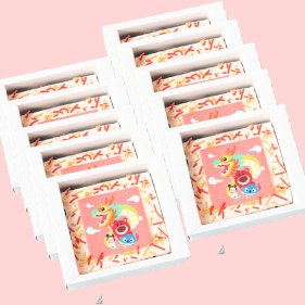 Happy New Year! | Bundle of 10 Disney New Year Petite Peach Brownie (8x8) $88 only