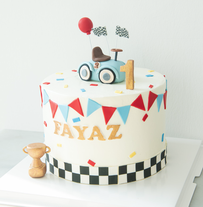 Customized Cake - Toy Racing Car