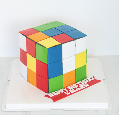 Customized Cake - Rubic Cube