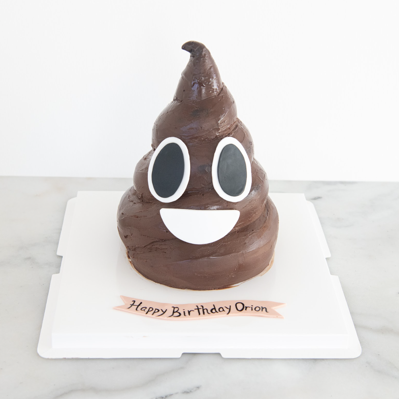 Customized Cake - Happy Poop