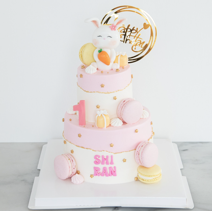 Customized Cake - Rabbit Wonderland