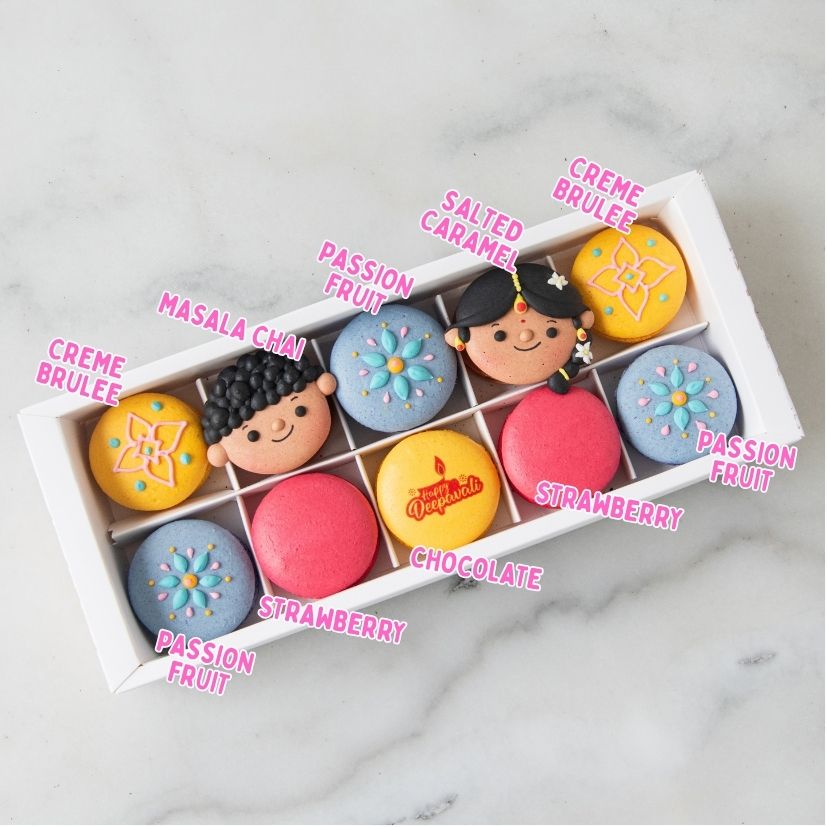 Happy Deepavali | Sweet Memories 10in1 Macarons set | $39.90 Nett