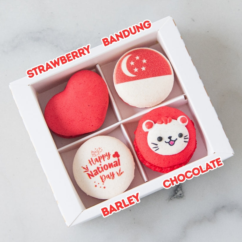 Happy National Day | So Shiok! 4in1 Macaron Set | $14.80 Nett