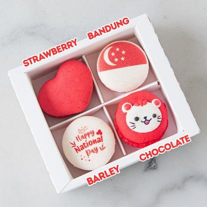 Happy National Day | So Shiok! 4in1 Macaron Set | $14.80 Nett