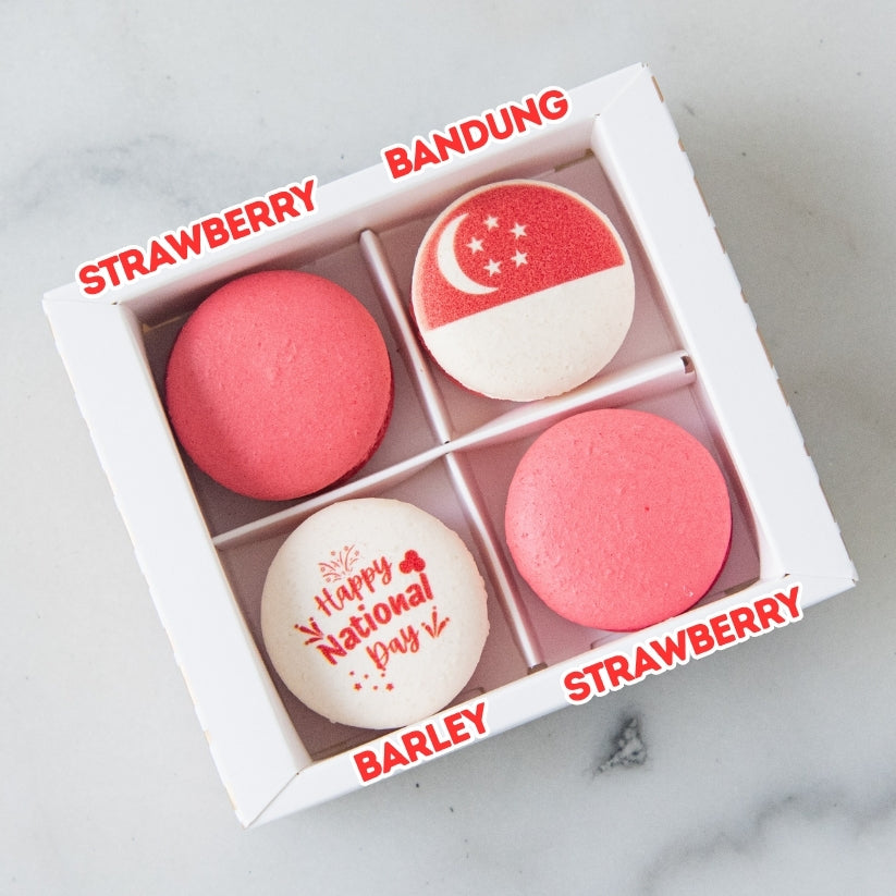 Happy National Day | Sweet Lah! 4in1 Macaron Set | $11.80 Nett