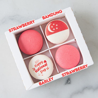 Happy National Day | Sweet Lah! 4in1 Macaron Set | $11.80 Nett