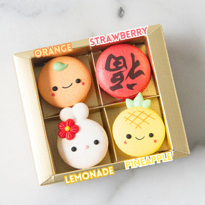 Happy New Year! | 4in1 Elegant Rabbit 兔 in Gift Box | $15.80 Nett