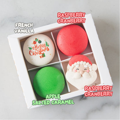 Ho Ho Ho! Merry Christmas | 4in1 Santa Claus Macaron | $12.80 Nett