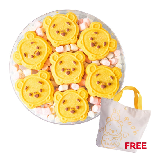 Happy New Year! | Disney New Year Winnie The Pooh Pineapple Tart + FREE Winnie The Pooh Tote Bag | $38.80 Nett