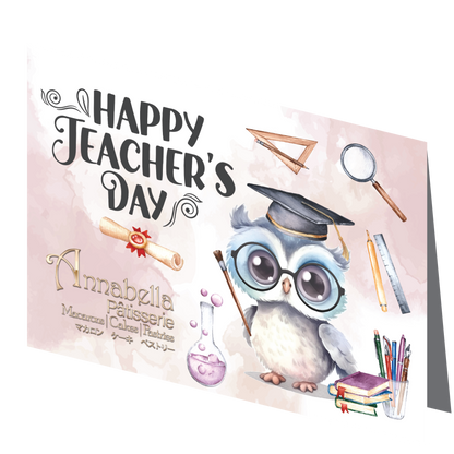 Happy Teacher's Day Gift Card (Add-On)