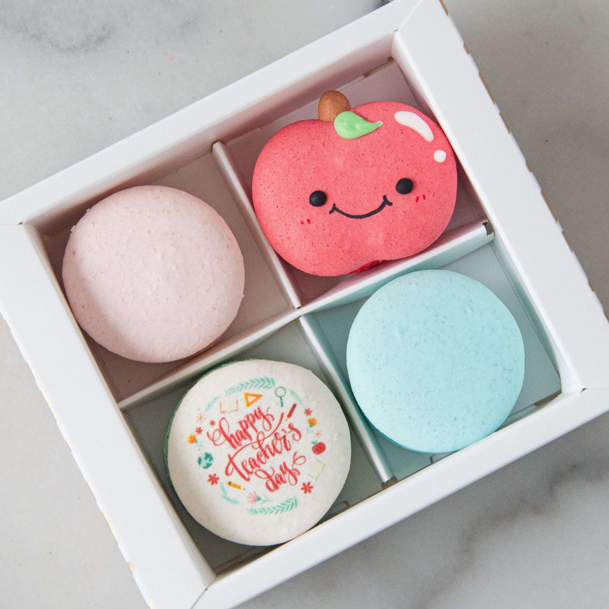 Happy Teacher's Day | Bundle x 10set 4pcs macaron Assorted set | $128