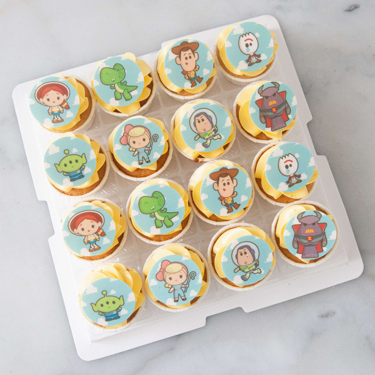Disney Pixar Toy Story 16pcs Icing Printed Cupcake | $68.80 Nett