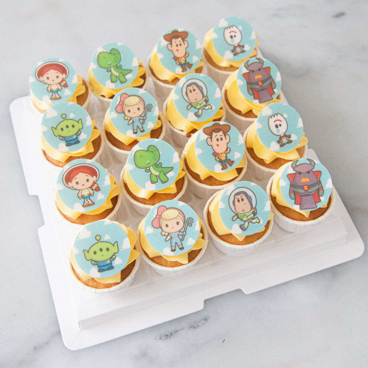 Disney Pixar Toy Story 16pcs Icing Printed Cupcake | $68.80 Nett