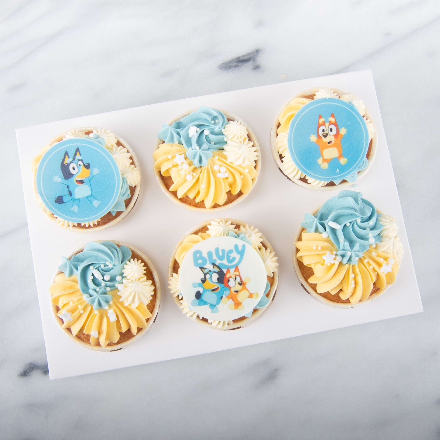 🔥9.9 SALES!🔥Bluey 6pcs Munchie Cupcake Set | Now for $25.80 (U.P $68.80)