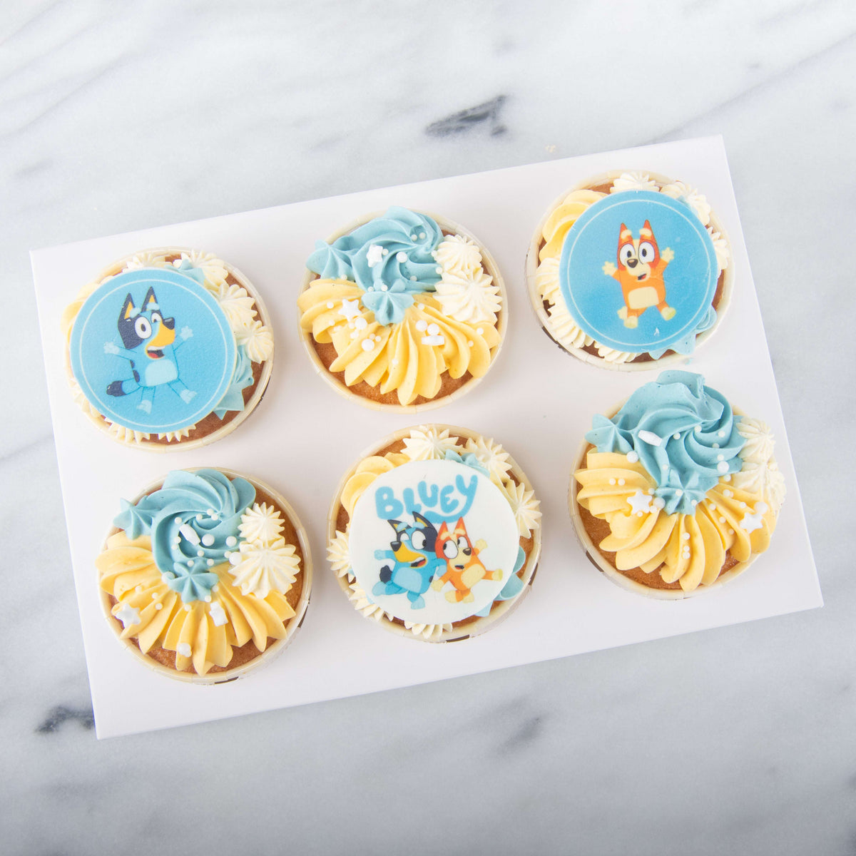 🔥9.9 SALES!🔥Bluey 6pcs Munchie Cupcake Set | Now for $25.80 (U.P $68.80)