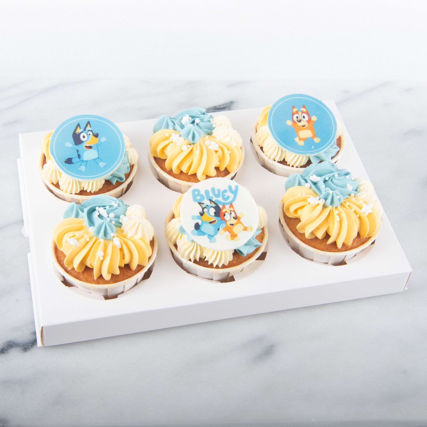 🔥9.9 SALES!🔥Bluey 6pcs Munchie Cupcake Set | Now for $25.80 (U.P $68.80)