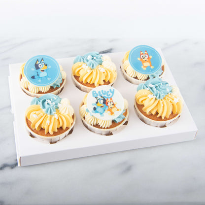 🔥9.9 SALES!🔥Bluey 6pcs Munchie Cupcake Set | Now for $25.80 (U.P $68.80)