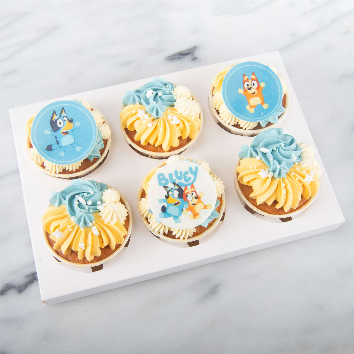 🔥9.9 SALES!🔥Bluey 6pcs Munchie Cupcake Set | Now for $25.80 (U.P $68.80)